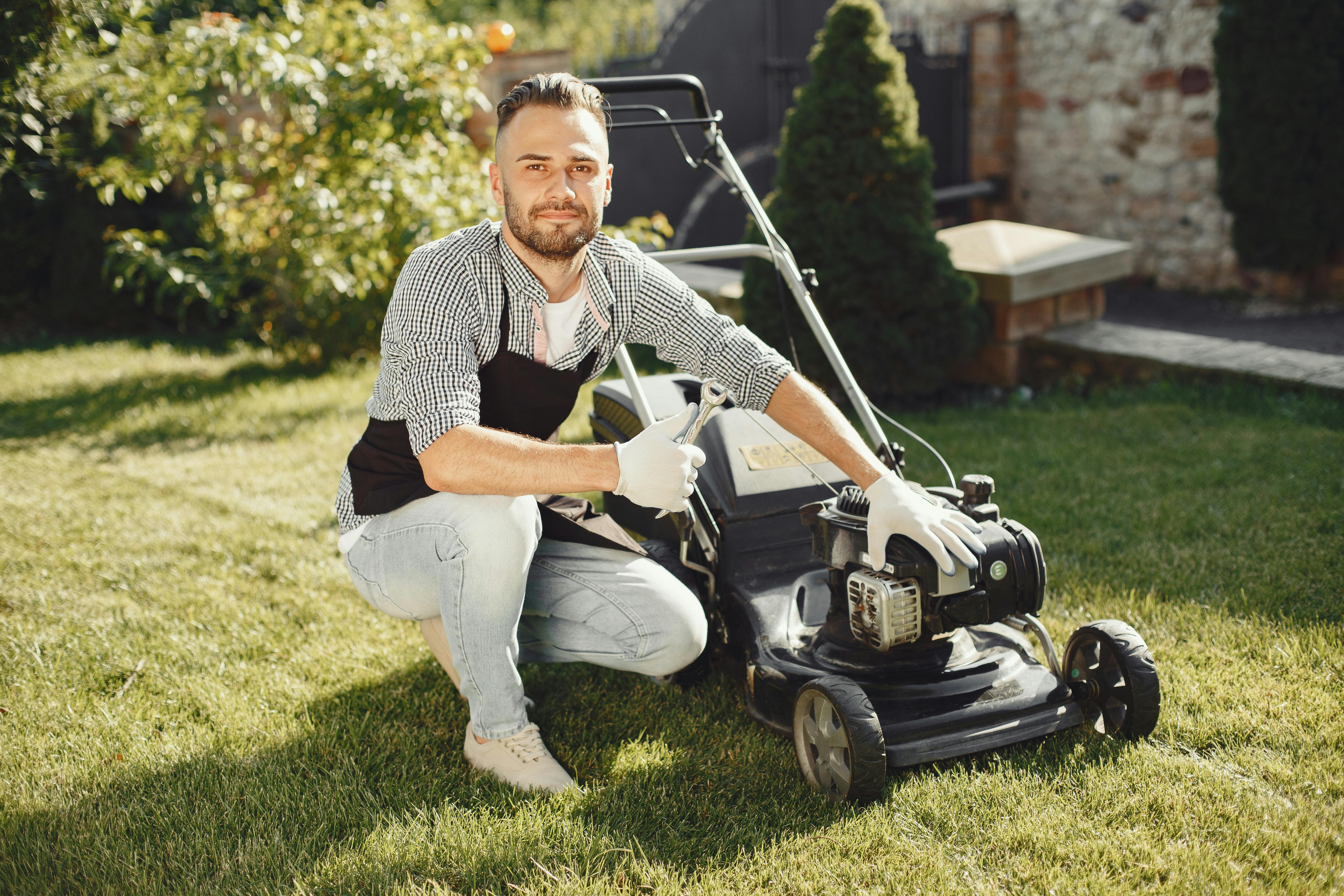 Lawn mowing service